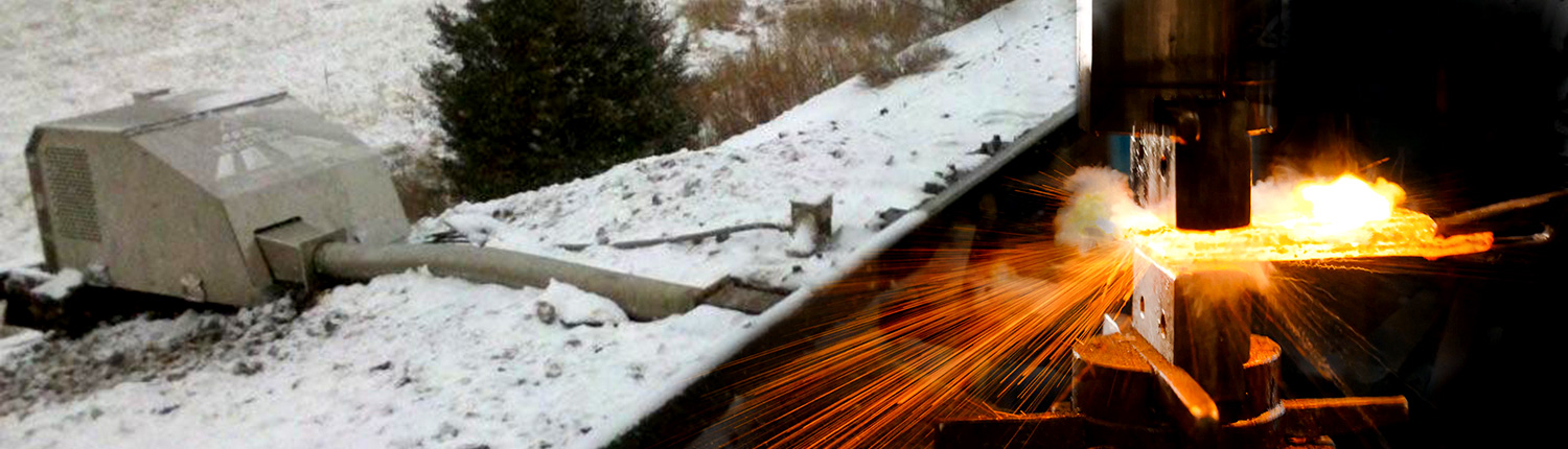 Railroad and Industrial Heating composite image